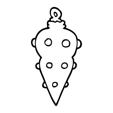 çizim karikatür Noel dekorasyon