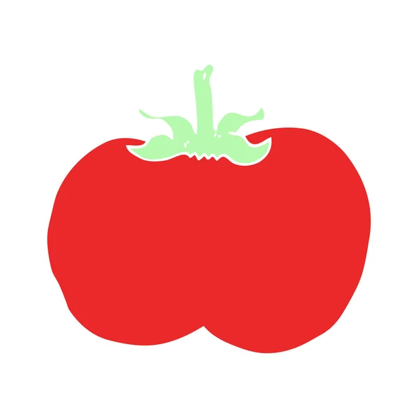 平板彩色动画片番茄 — 图库矢量图片