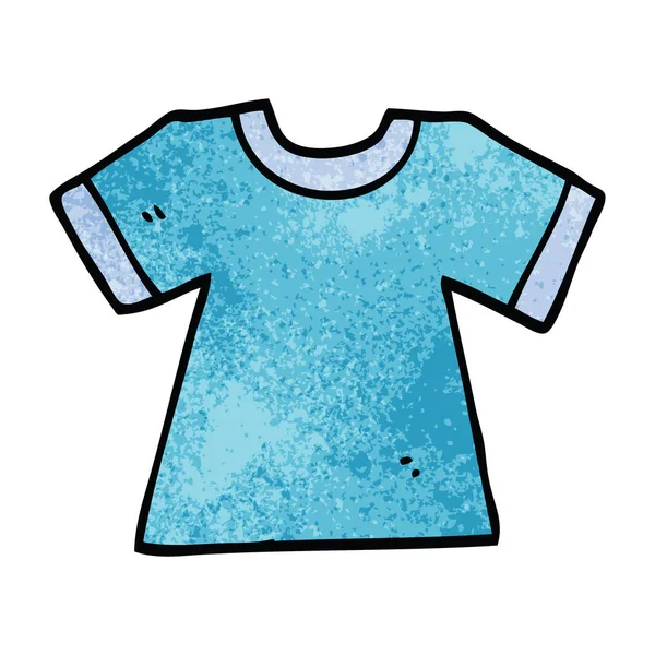 Camiseta Dibujos Animados Garabato — Vector de stock