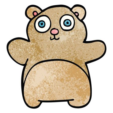 Doodle ayıcık çizgi film