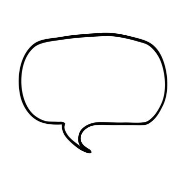 çizim karikatür konuşma balonu