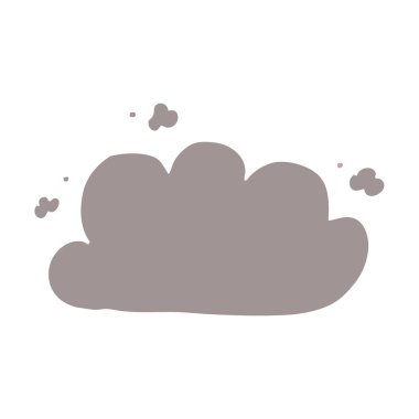 çizgi film doodle fırtına bulutu