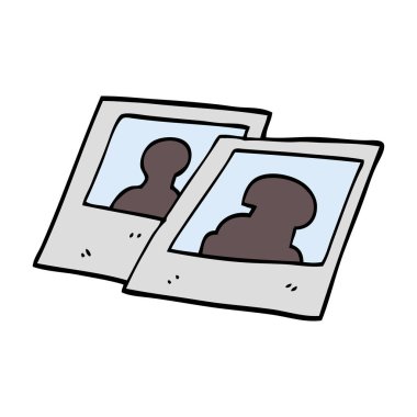 çizgi film doodle anlık fotoğraf