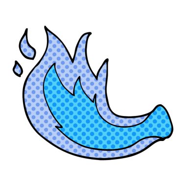 çizgi film doodle gaz alev