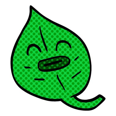 çizgi film doodle sonbahar yaprak