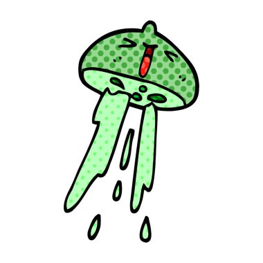 çizgi film doodle Narenciye meyve