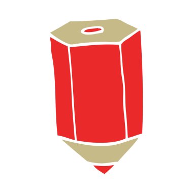 çizgi film doodle renkli kalem