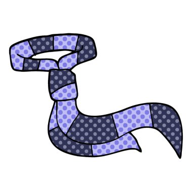 çizgi film doodle office kravat