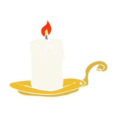 mum lamba düz renkli çizimi