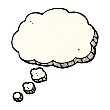 dokulu grunge illüstrasyon karikatür konuşma balonu