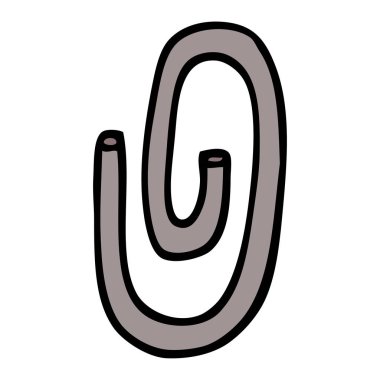 çizgi film doodle ataş