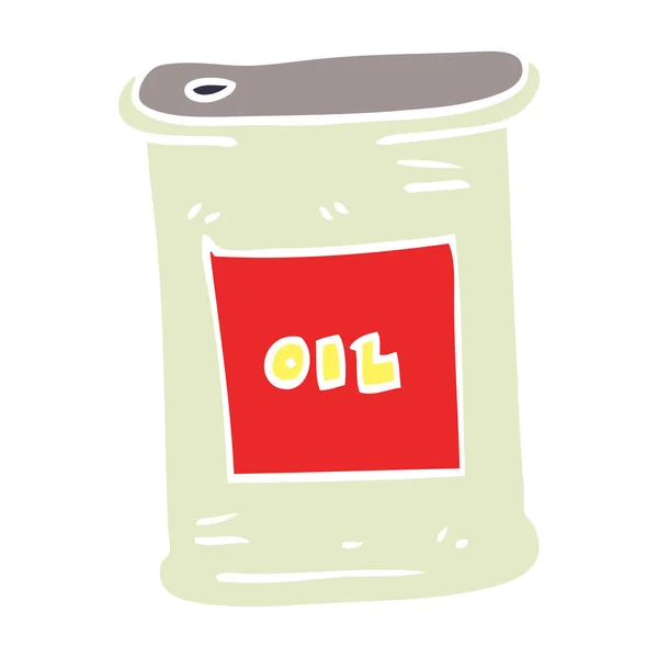 Cartoon Doodle Olio Oliva — Vettoriale Stock