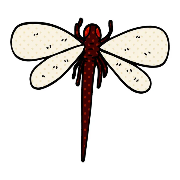 Cartoon Doodle Enorme Insect — Stockvector