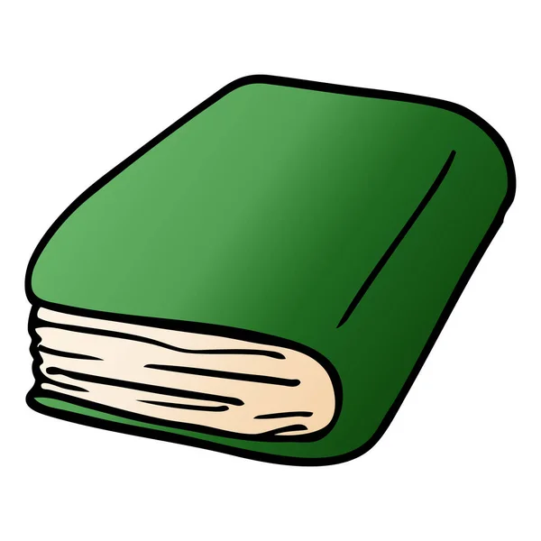 Libro Dibujos Animados Doodle Diario — Vector de stock