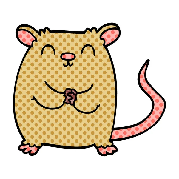 Kreslený Doodle Myši Vektorové Ilustrace — Stockový vektor