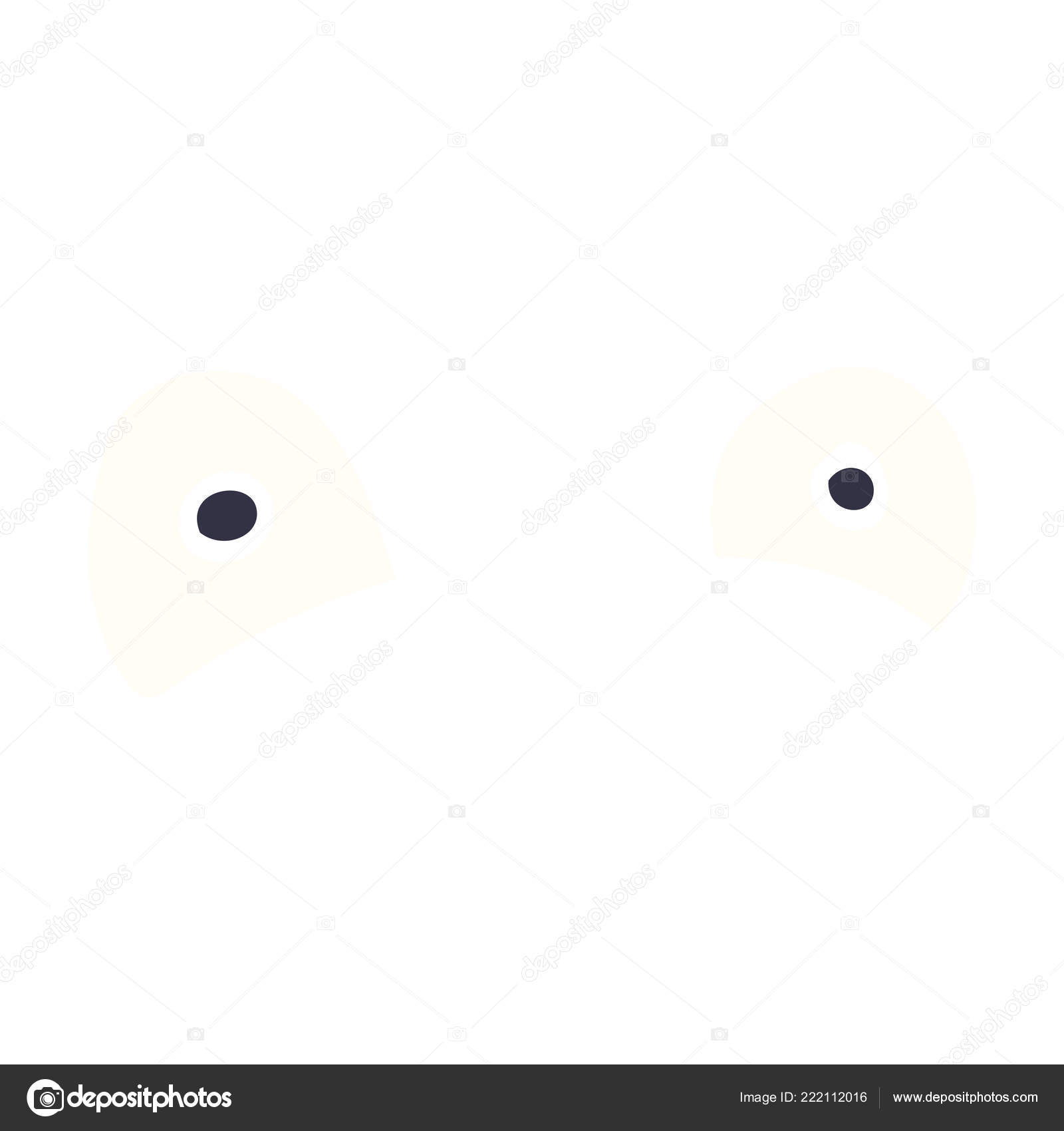 Cartoon Doodle Staring Eyes Stock Vector C Lineartestpilot