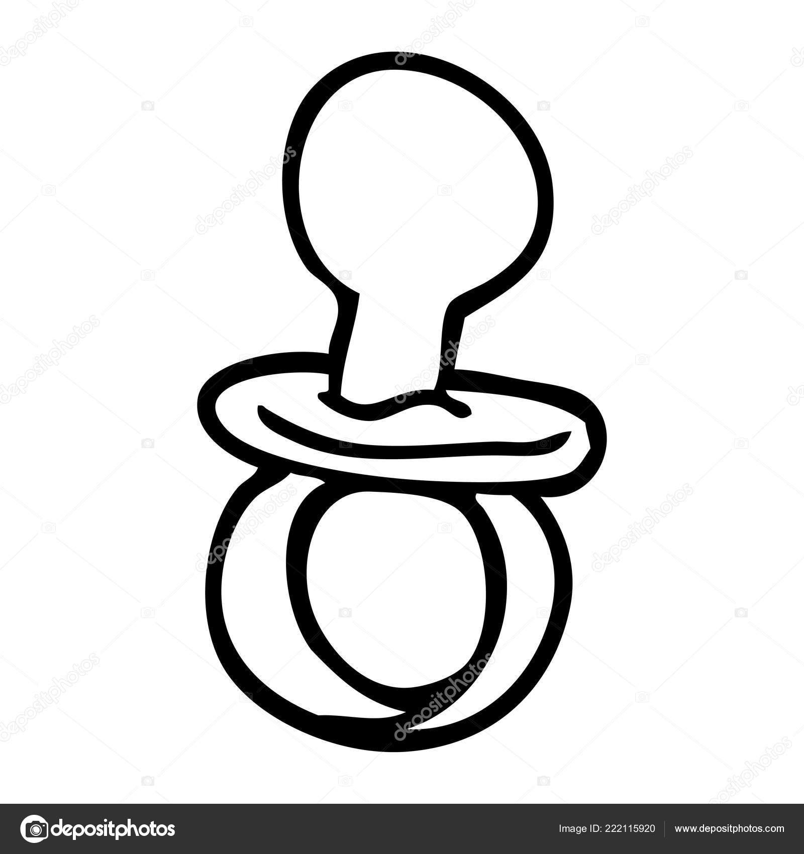 Pictures cartoon dummy Line Drawing Cartoon Dummy — Stock Vector