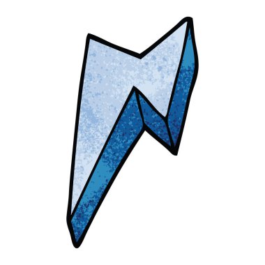 çizgi film doodle dekoratif şimşek