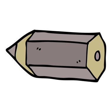 çizgi film doodle renkli kalem