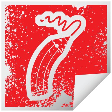 bir çizgi çekerek bir kalem simge tasarlamak vektör