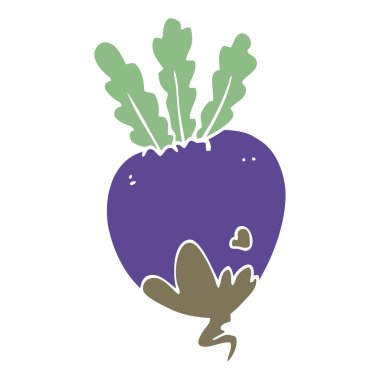 çizgi film doodle pancar kökü