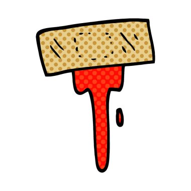 çizgi film doodle tıbbi yapıştırma alçı