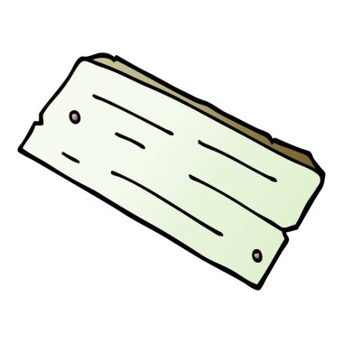 çizgi film doodle ahşap tahta