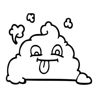 çizim karikatür kaka