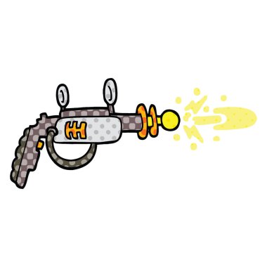 çizgi roman tarzı çizgi film ışın silahı