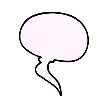 çizgi film doodle konuşma balonu