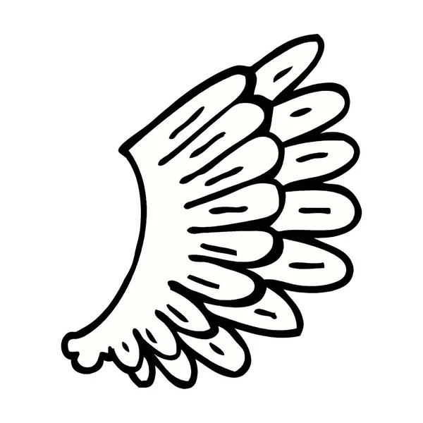 Крылья Ангела Карикатуриста — стоковый вектор