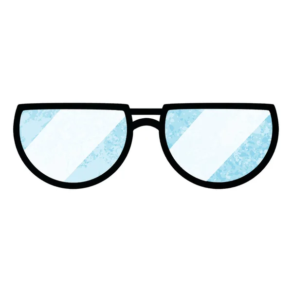 Spectacles Graphic Vector Illustration Icon — Stock Vector