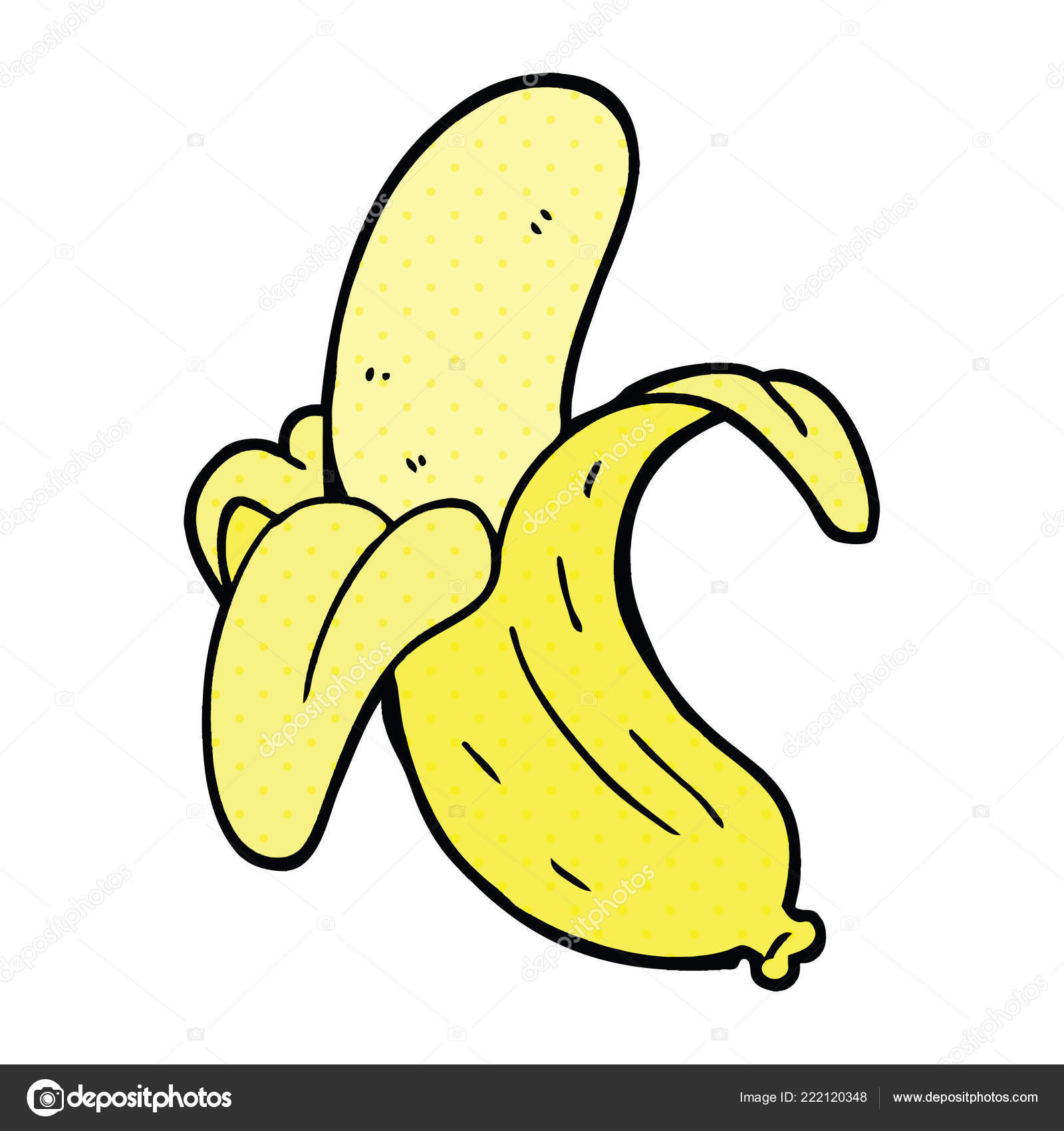 personagem de quadrinhos de banana banana desenho - Stockphoto #29018583