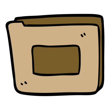 çizgi film doodle kağıt dosya