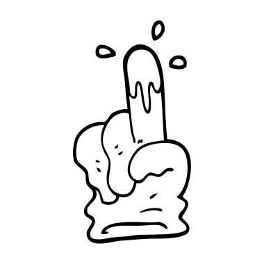 çizim karikatür Medikal eldiven