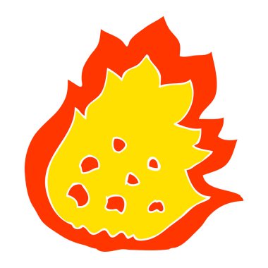 Yanan Ateşi düz renk örnek