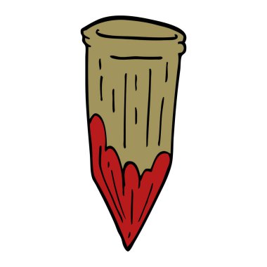 çizgi film vampire kazık doodle