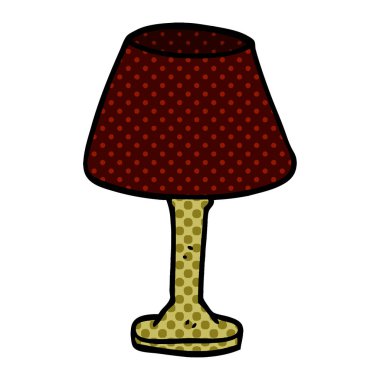 çizgi film doodle masa lambası