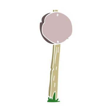 çizgi film doodle işareti yazı