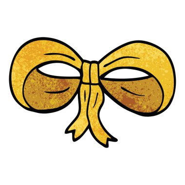 çizgi film doodle bağlı yay