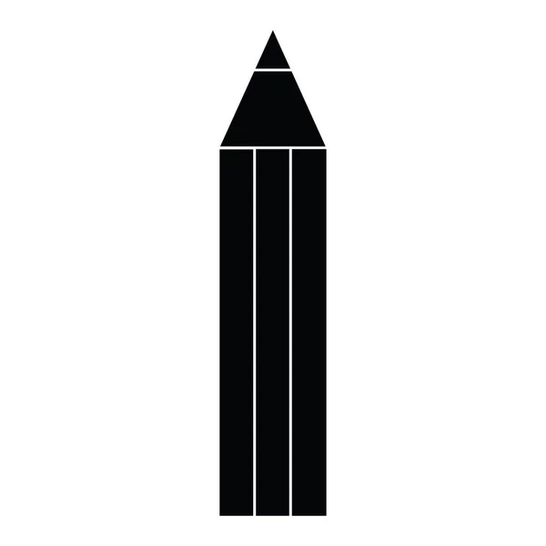 鉛筆のベクトル アイコン イラスト — ストックベクタ