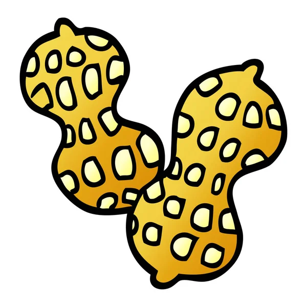 çizgi film doodle fıstık beyaz