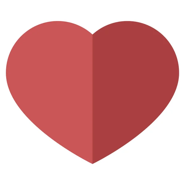Символ Серця Графічний Векторна Ілюстрація Значок — стоковий вектор