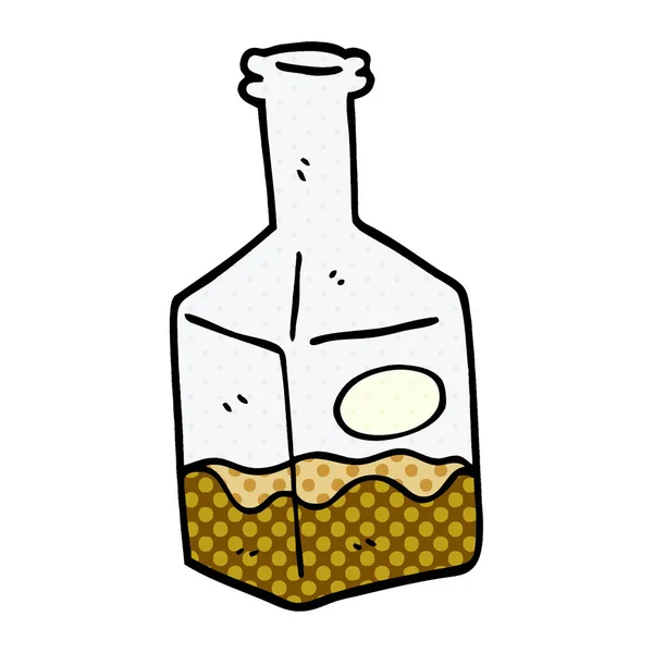 Cartoon Doodle Drankje Karaf — Stockvector