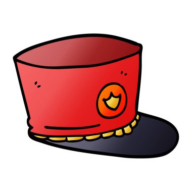 karikatür resmi şapka doodle