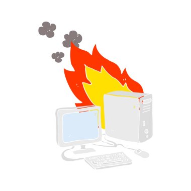 bilgisayar düz renkli çizimi