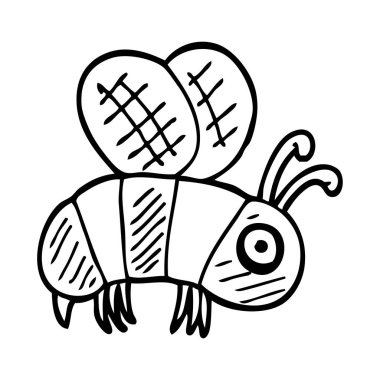 çizgi çizme çizgi film, vektör, illüstrasyon