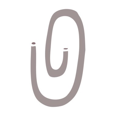 çizgi film doodle ataş