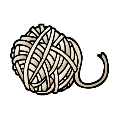 vektör degrade illüstrasyon karikatür topu String