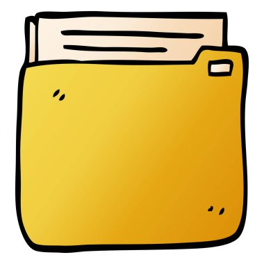 çizgi film doodle iş belgeleri